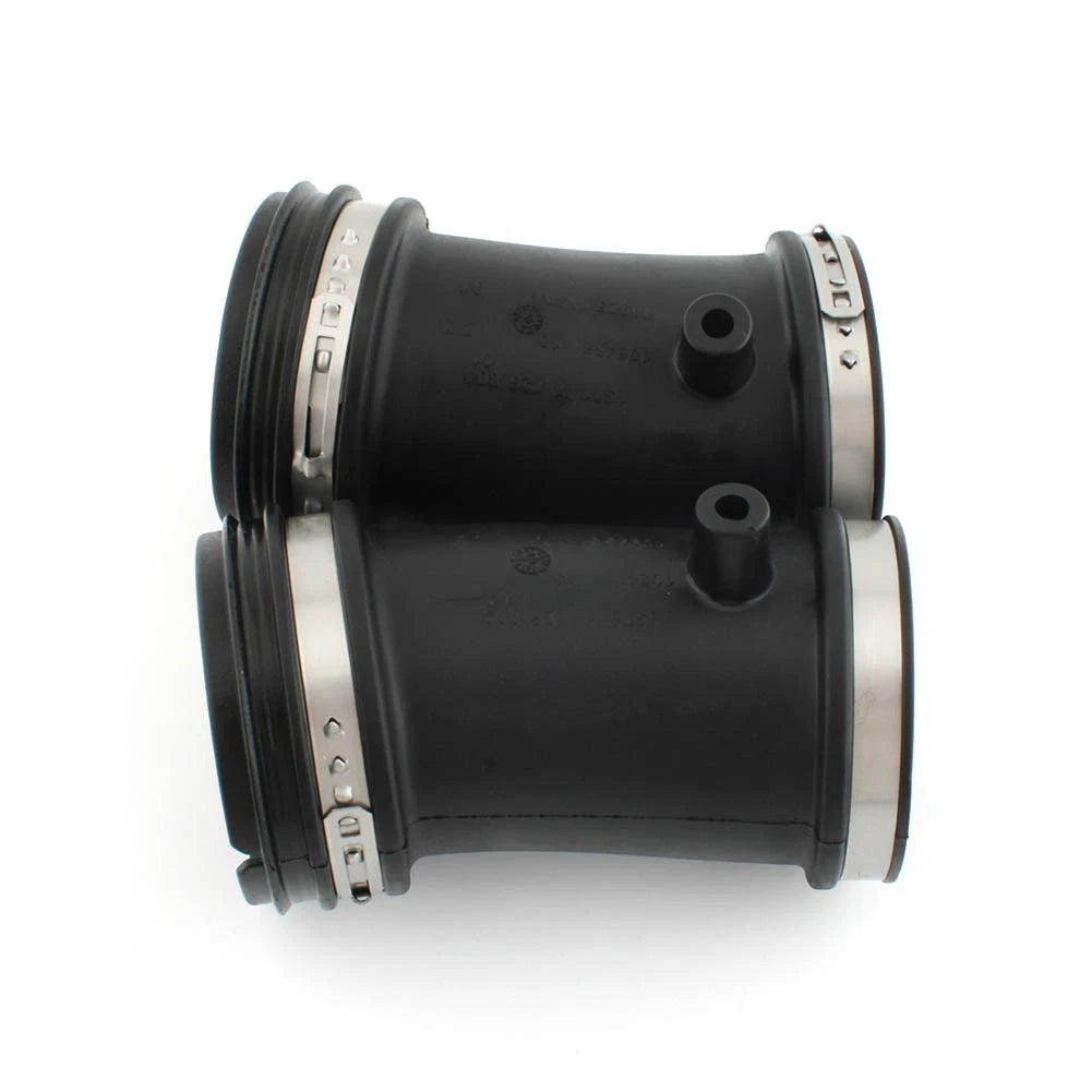 Black L&R Air Intake Filter Cleaner Suction Pipe Ducts for BMW R1200 GS (2004-2012)