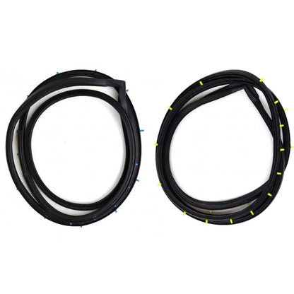 Door Rubber Weatherstrip Rear RL+RR Fits Toyota Corolla KE10 4D SED 1966-70 D05