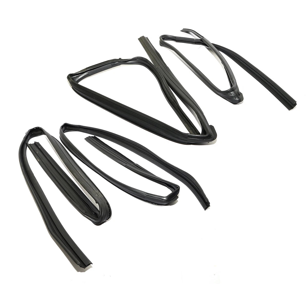 Front Rear Door Glass Run Channel for Honda Fit Jazz 5DR 2015-2020