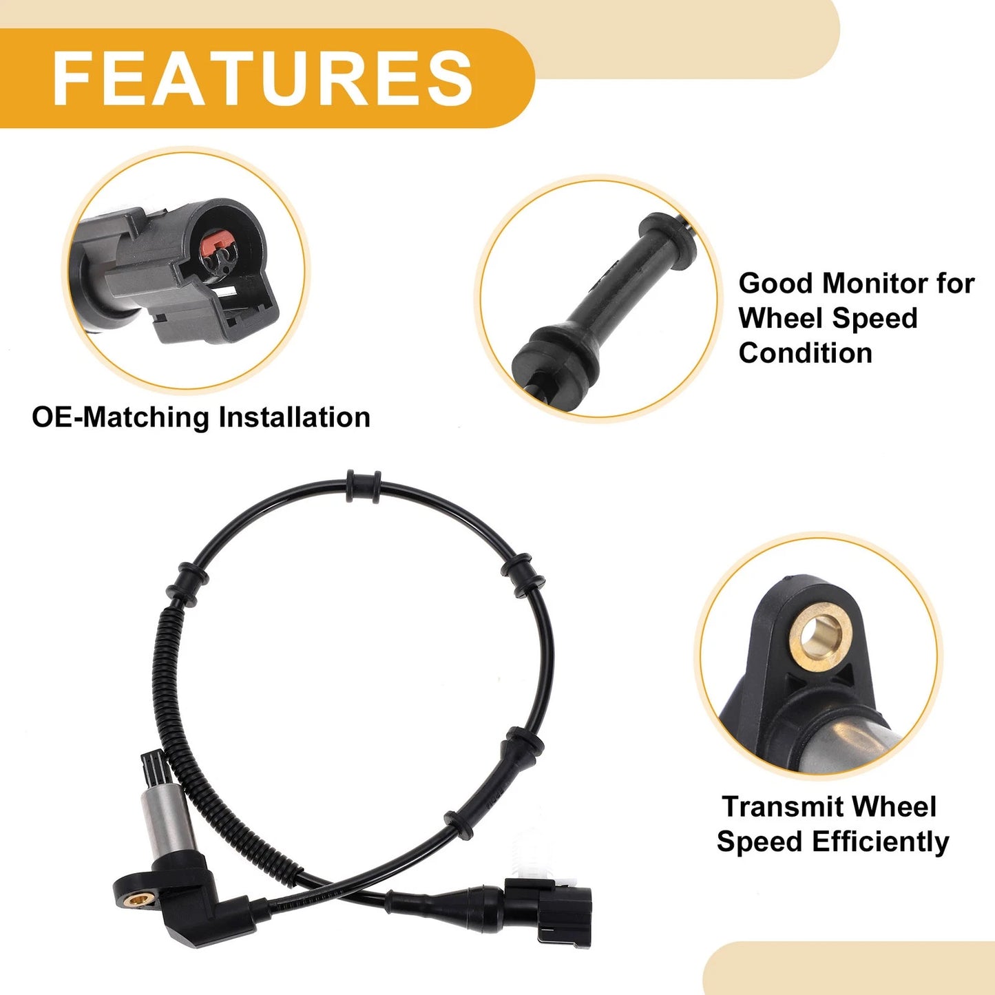ABS Wheel Speed Sensor for Ford E-150 (2003-2006) Front Left