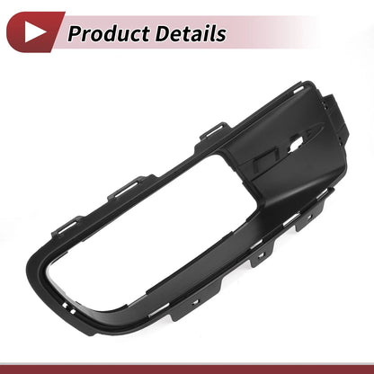 Front Right Fog Light Grill for BMW X5 2007-2010 (1 x Black)