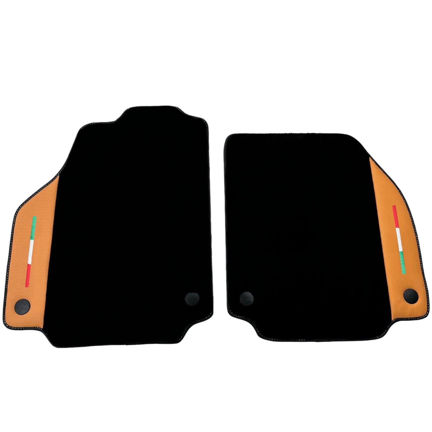 Beige Nappa Leather Floor Mats for Ferrari 458 Spider (2010-2015)