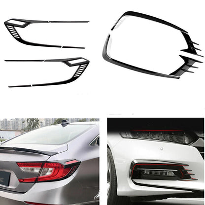 Fog Light & Tail Light Cover Trim for Honda Accord (2018-2020)