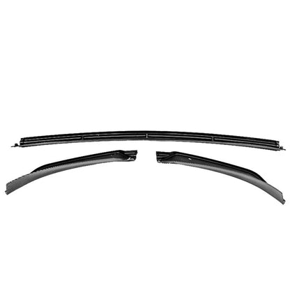 Carbon Fiber Front Bumper Lip Spoiler for 2020-2023 Tesla Model Y