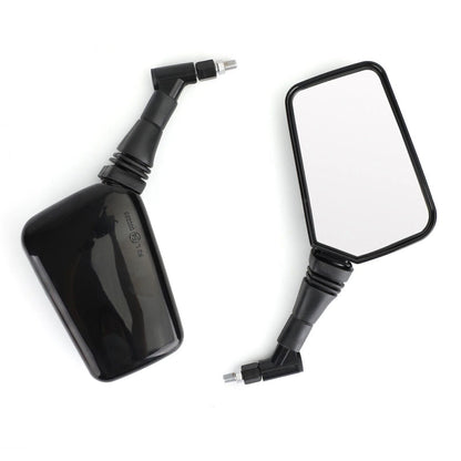 Black Universal M8 M10 Motorcycle Mirrors for Various Models