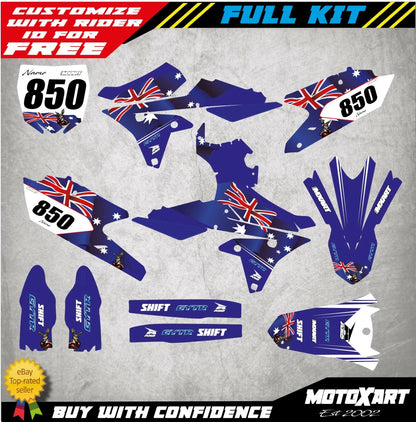 Custom Decal Kit for Yamaha YZF 250 (2014-2018)