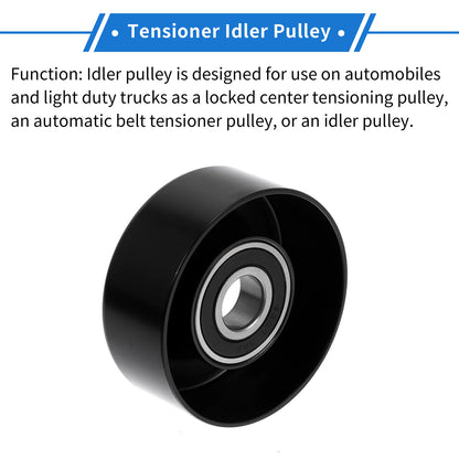 Drive Belt Idler Pulley for Ford Escort (1998-2004) - 1 x Quality Replacement