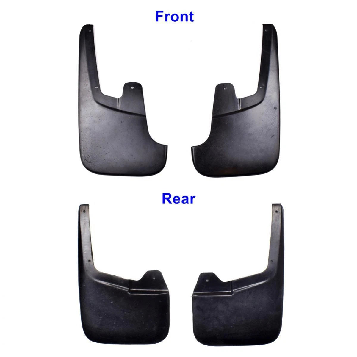 Splash Guard Mud Flap Rubber Set 4 Fits Isuzu D-Max V-Cross 4WD UTE 2011-19 D05