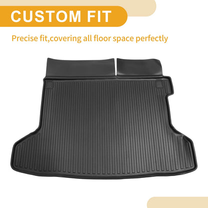 Cargo Liner Rear Trunk Mat for Honda HR-V 2016-2022 Vertical Stripes TPE
