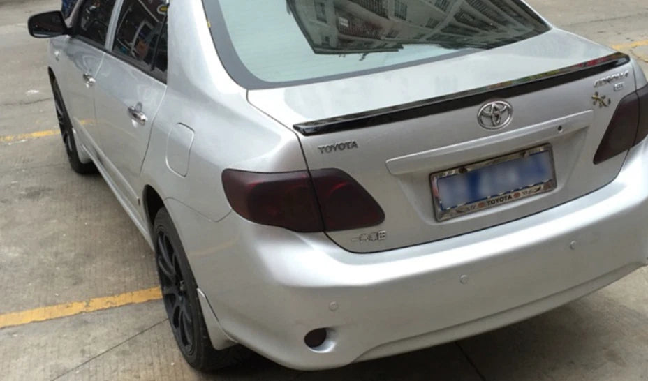 Black ABS Spoiler Wing Lip for Toyota Corolla (2009-2013)