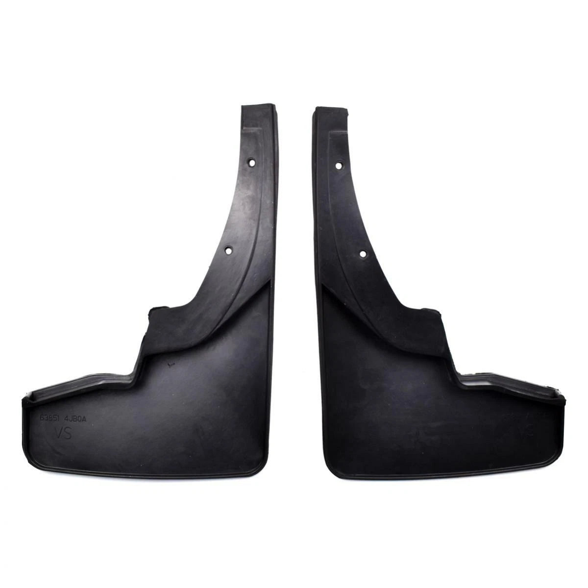Splash Guard Mud Flap Rubber Set 4 F+R Fits Nissan Navara 2WD Pickup 2014-19