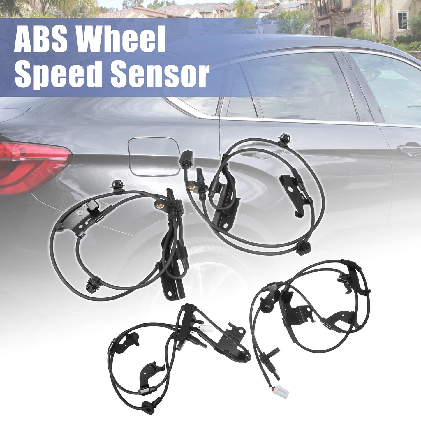 ABS Wheel Speed Sensors  Front Rear for Toyota RAV4 (2014-2018)