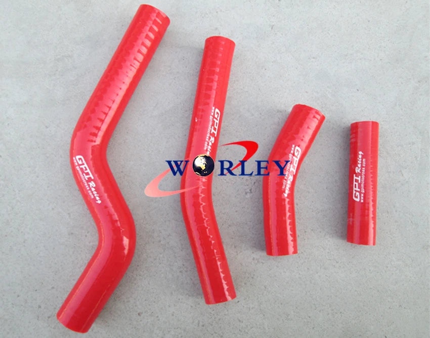 Red Silicone Radiator Hose for Yamaha WR450F WRF450 (2010-2014)