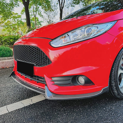 Front Bumper Spoiler Lip Splitter for Ford Fiesta ST MK6 (2012-2017)