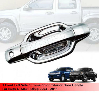 Chrome Front LH Outer Door Handle for Isuzu Dmax Ute(2003-2011)