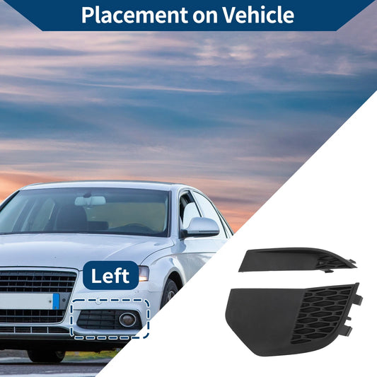 1 Pc Front Left Fog Light Grill for Land Rover Discovery Sport (2015-2023)