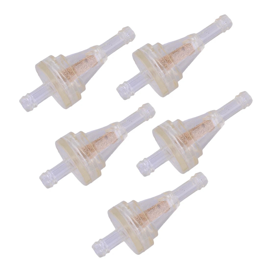 10Pcs 1/4" Inline Gas Fuel Filter for Dirt Bike ATV UTV Motorcycle