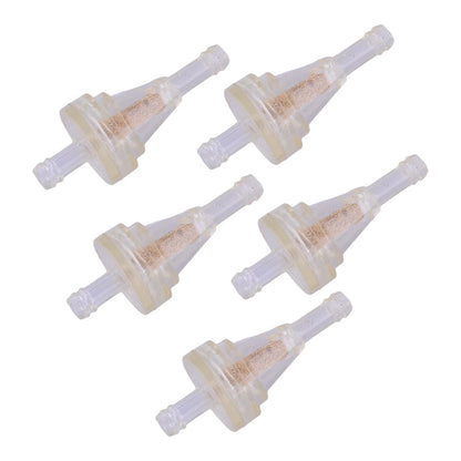 10Pcs 1/4" Inline Gas Fuel Filter for Dirt Bike ATV UTV Motorcycle