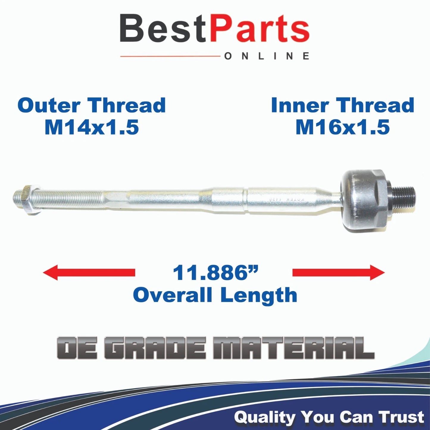 Inner Tie Rod End for Ford Explorer (2011–2017)