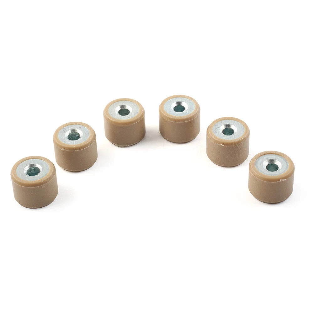 6 x 17g Variator Rollers for GY6 125 150cc Scooter Engines