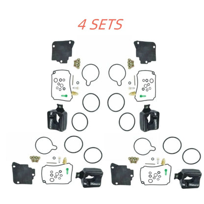 4Pack 75-100HP 4-Stroke Carb Kit w/Float for Yamaha F75/F100 67F Series