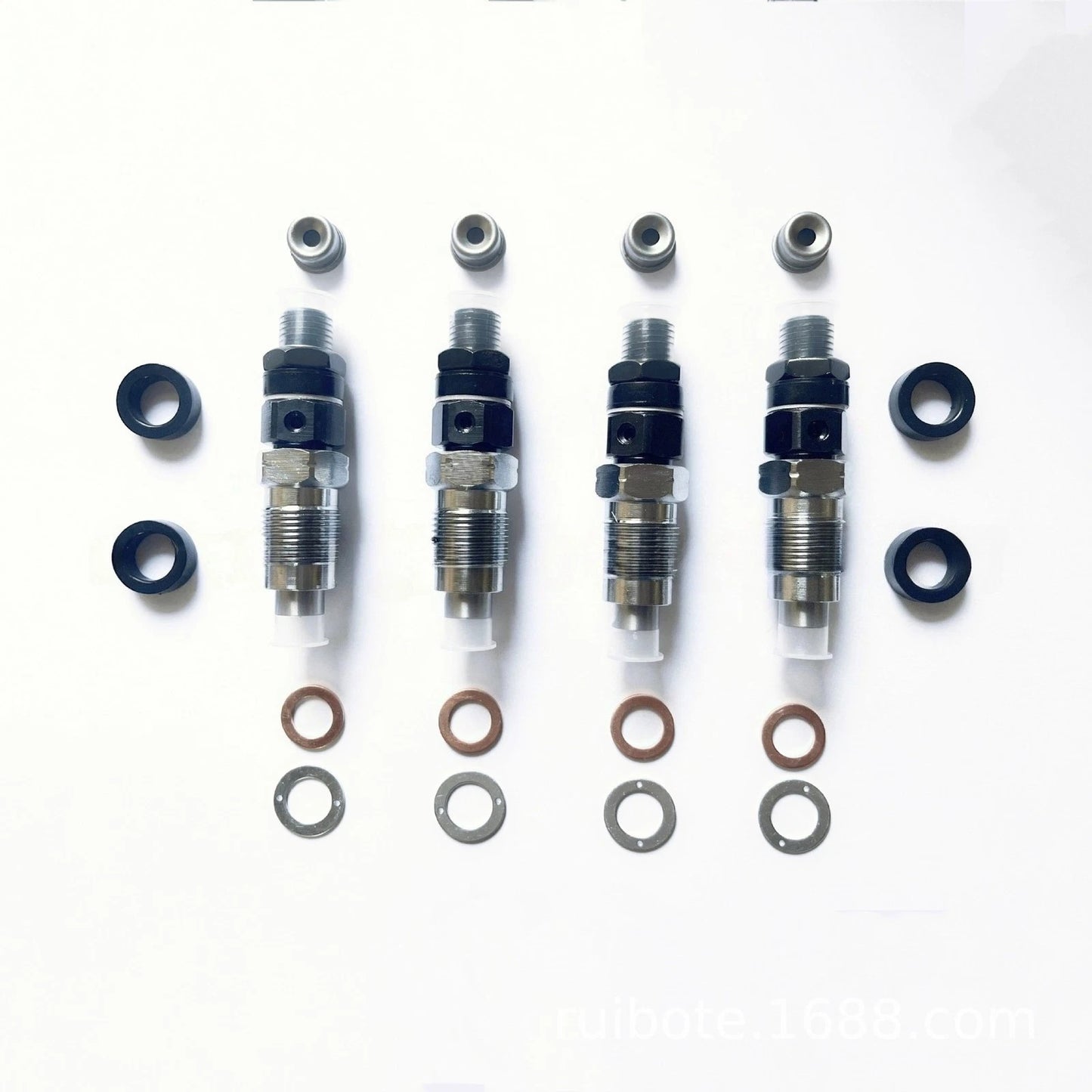 4 x Fuel Injectors for Isuzu 3LA1 3LB1 4LB1 4LC1 4LE1 4LE2 (1995–2010)