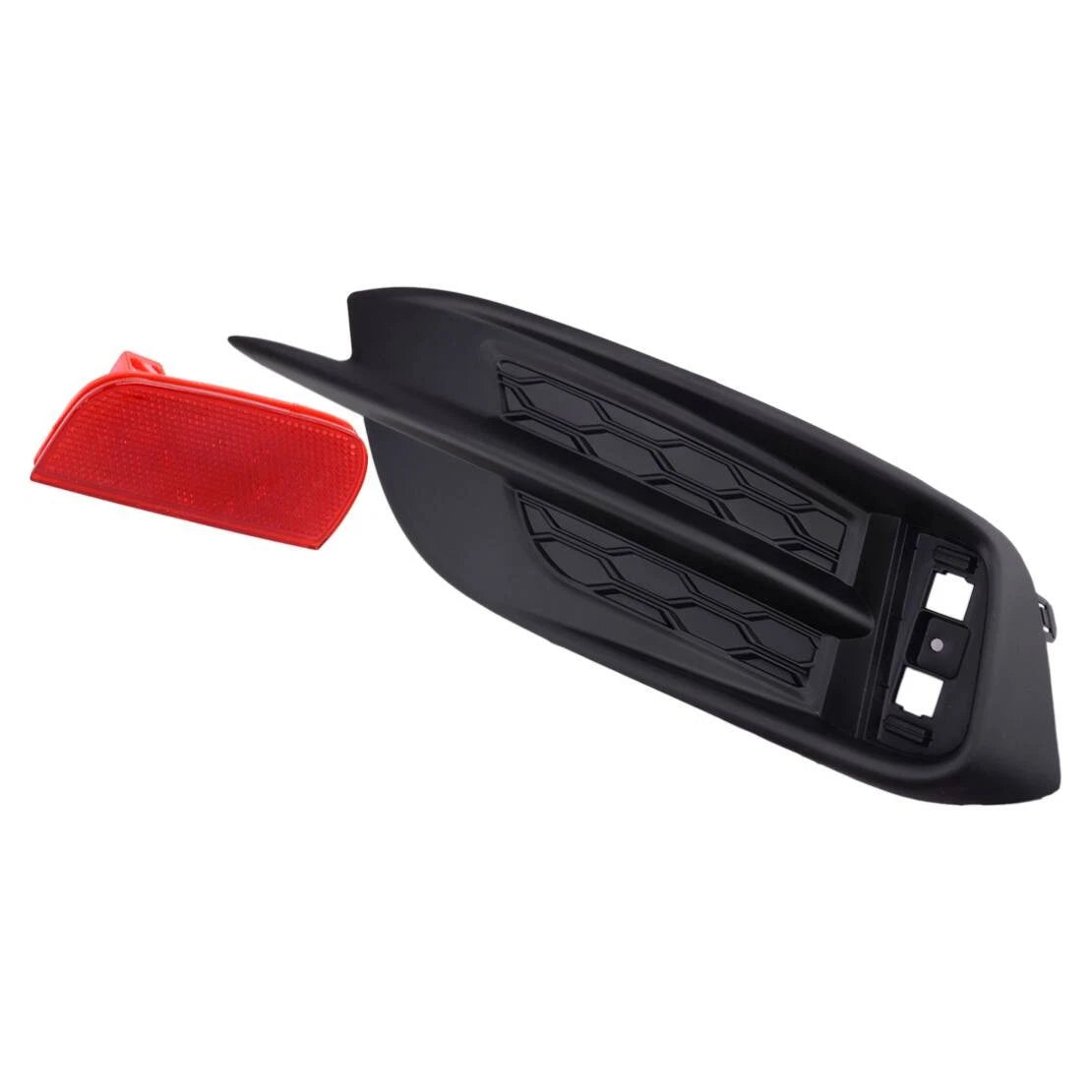 Right Rear Fog Light Bezel with Red Reflector for Honda Civic (2016-2021)
