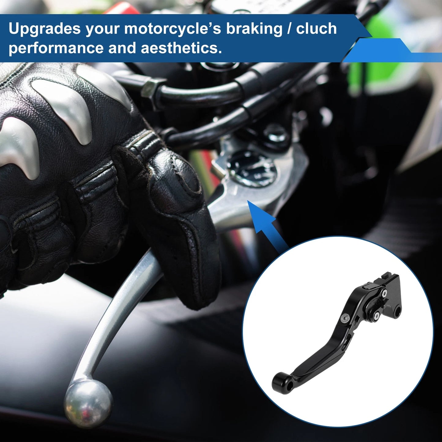 2 x Adjustable Short Long Brake Clutch Levers for Yamaha YZF R1 (2015–2022)