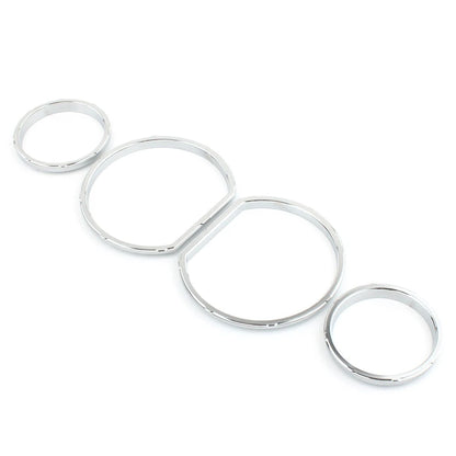 Chrome Instrument Board Gauge Bezel for Harley Touring Electra Street Glide (2009-2023)
