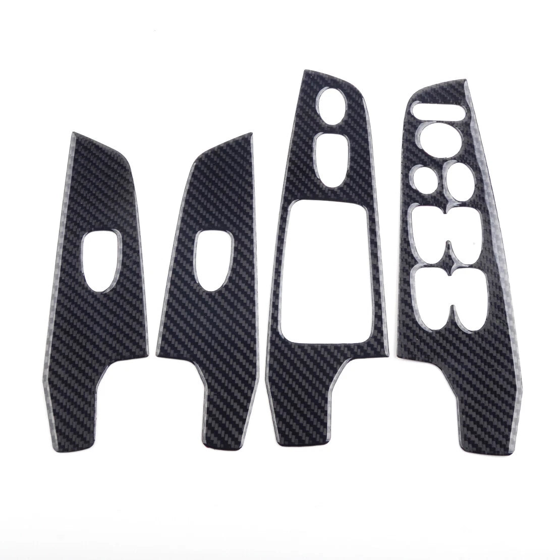 Carbon Fiber Window Switch Panel Trim Cover for Honda Civic (2006-2011)