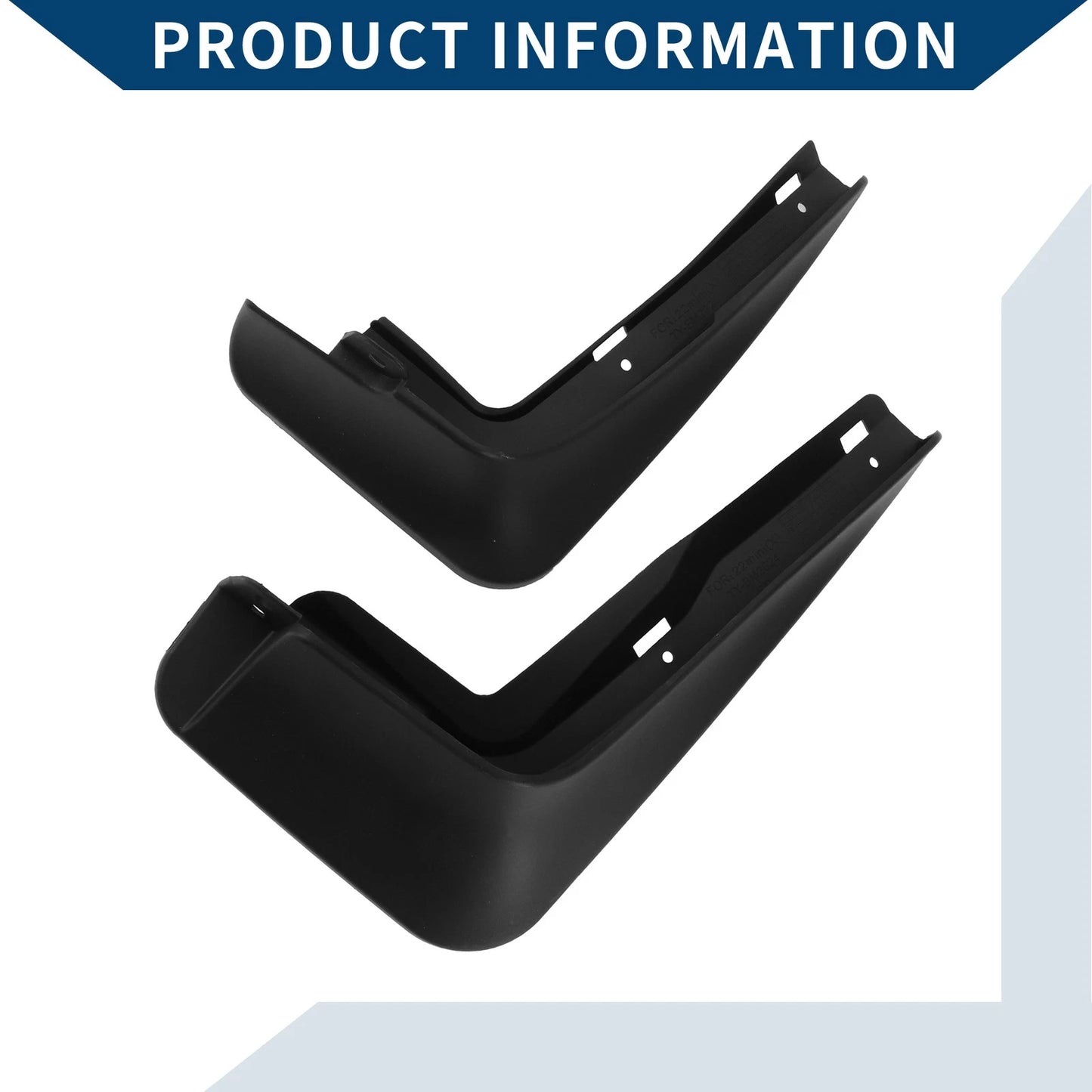Mud Flaps Splash Guards 1 Set for BMW MINI Cooper (2022-2024)
