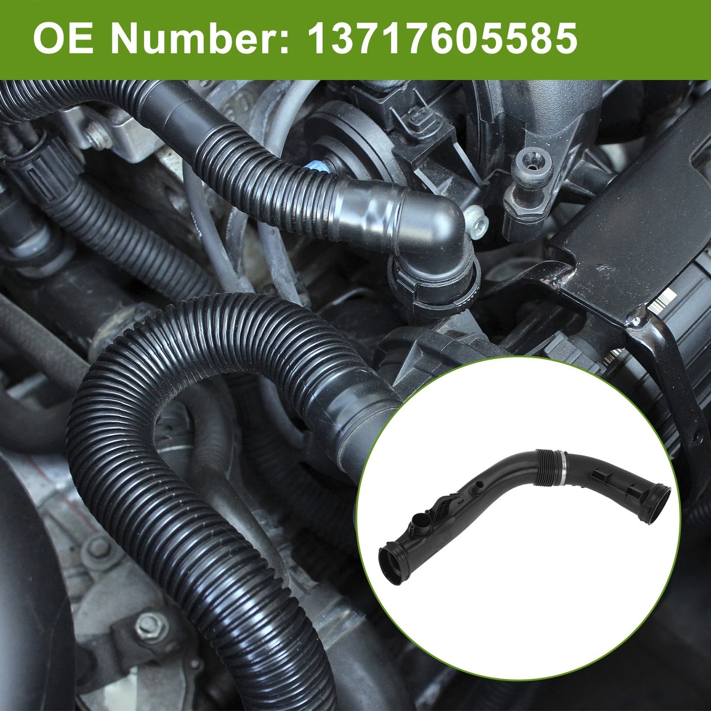 Air Intake Duct Hose for BMW 640i 740Li X6 X5 X4 (2012-2019)