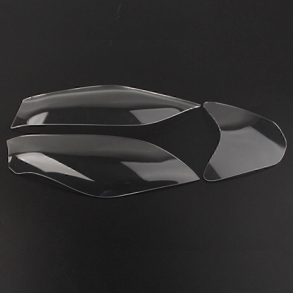 3 x Front Headlight Guard Lens Covers for Aprilia RSV4 (2011-2014)
