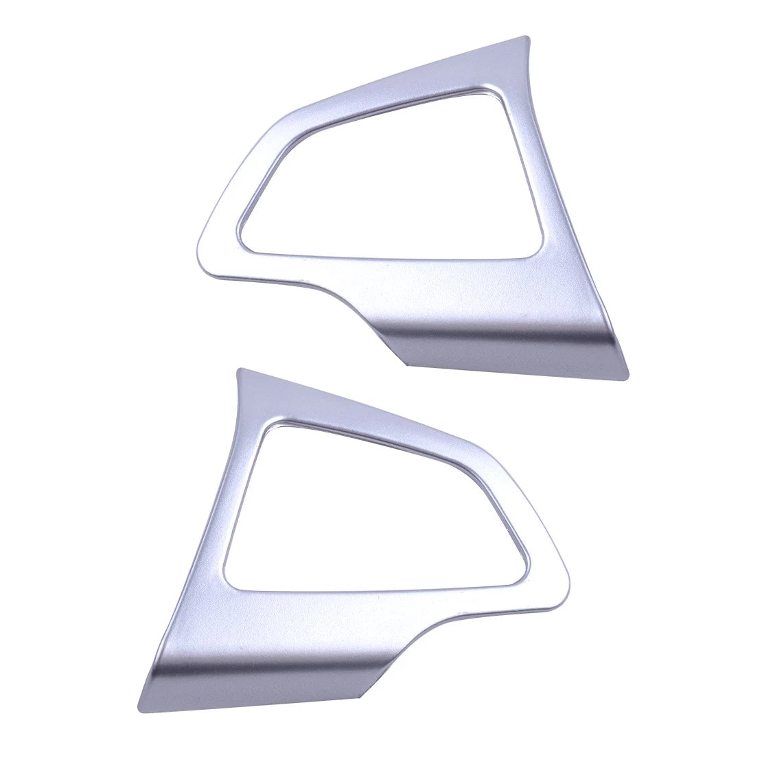 3 x Silver Chrome Steering Wheel Trim for Ford Focus (2015-2017)