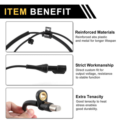 ABS Wheel Speed Sensor for Ford F250 F350 F450 F550 Super Duty (2005-2016)