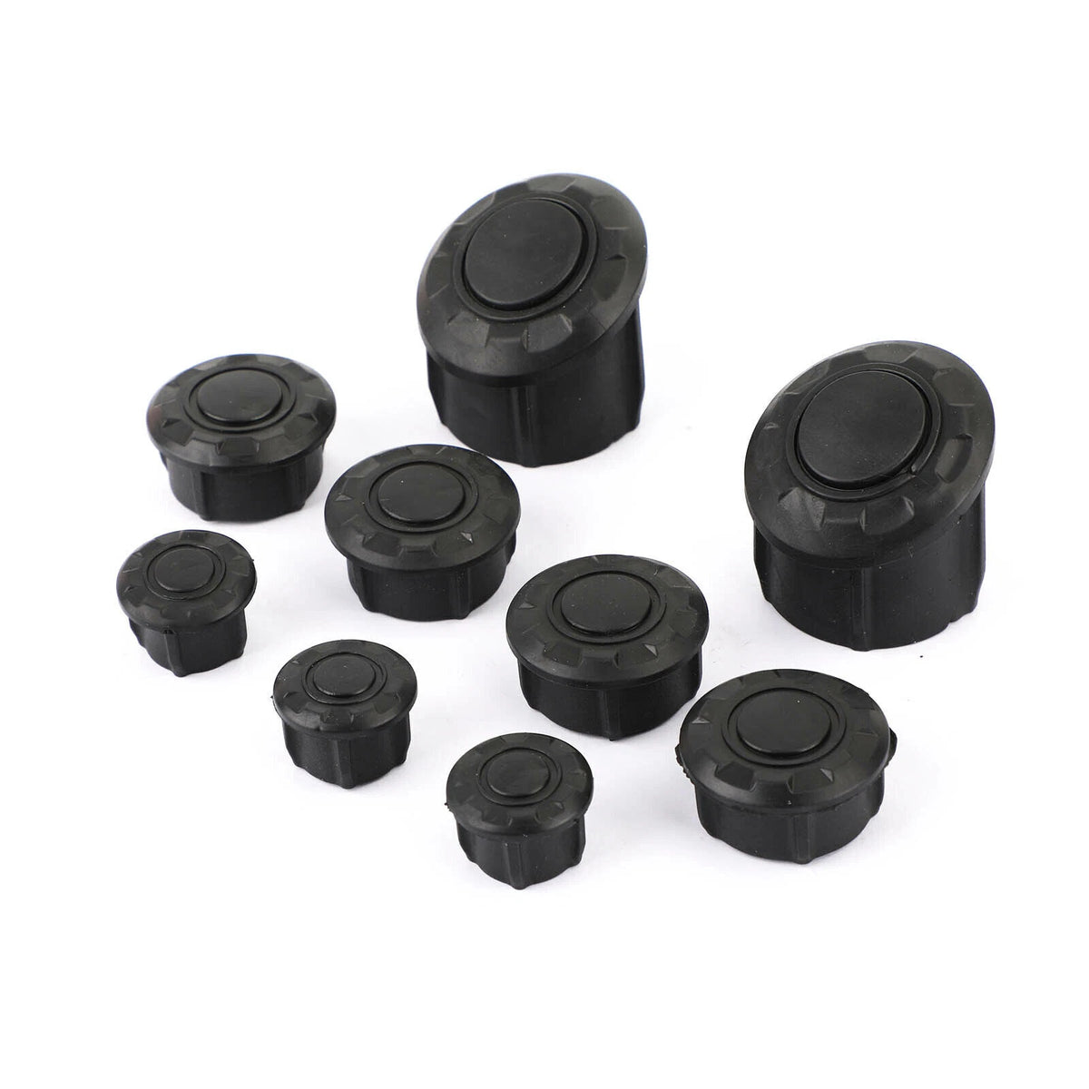 9 Frame Cover Caps for BMW R 1200 1250 GS LC ADV (2013-2023)