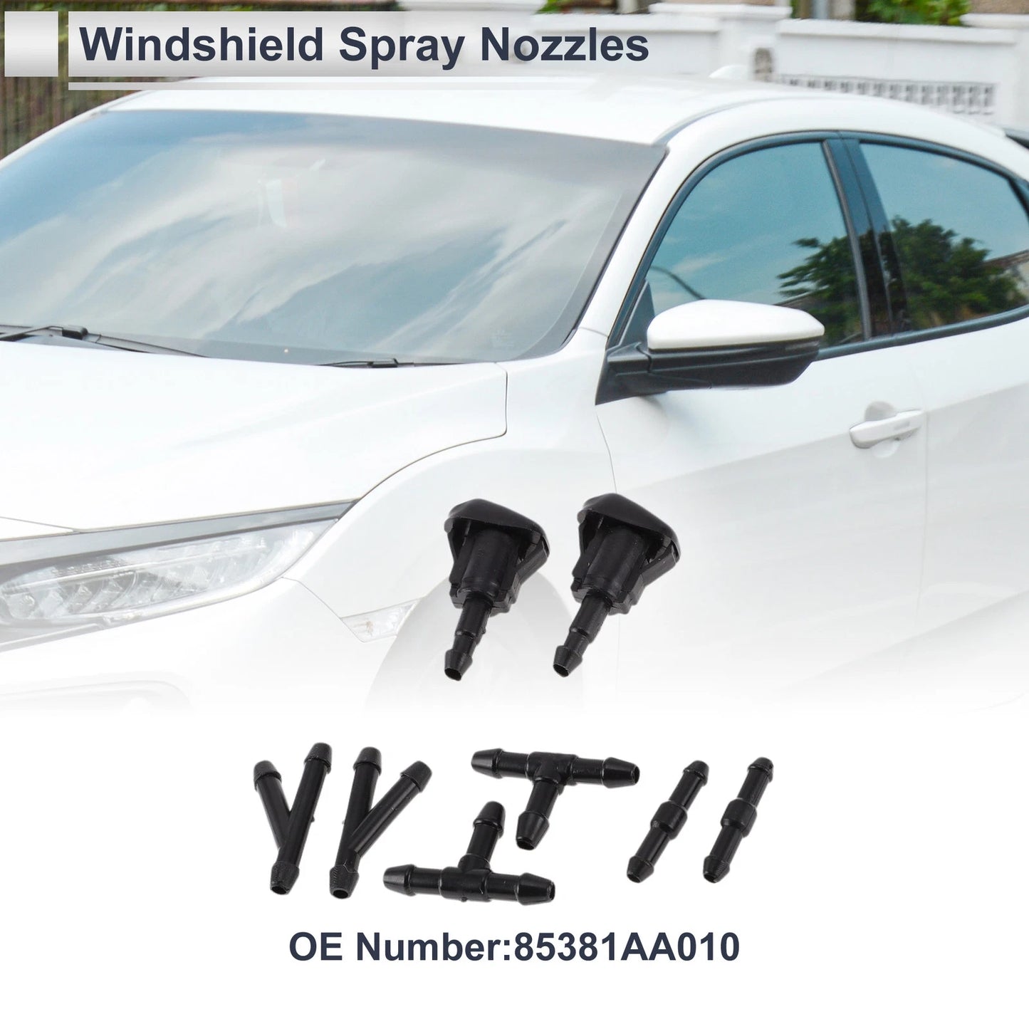 Washer Nozzle &  Hose Connectors for Toyota