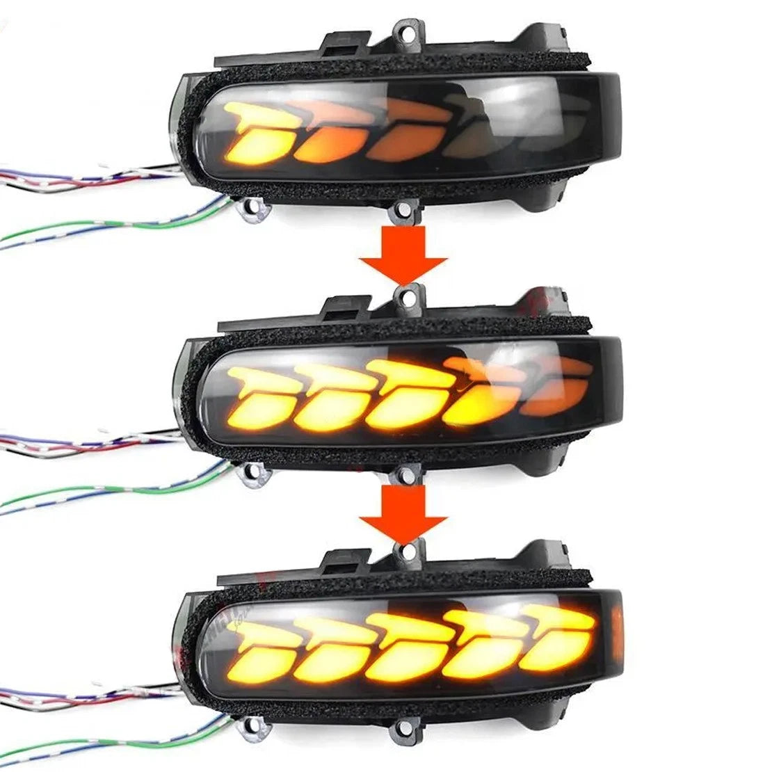 LED Mirror Indicator Turn Signal Light for Scion tC 2011-16, xB 2008-15
