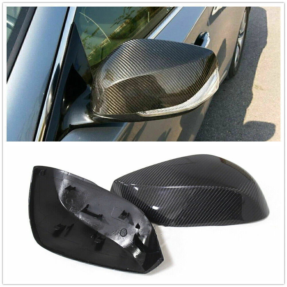 Carbon Fiber Side Mirror Covers for Infiniti Q50 Q60 QX30 Q70 (2014-2021)