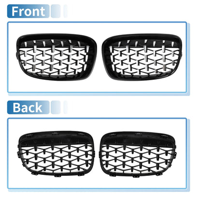 Front Upper Bumper Grille for BMW 1 Series (2012-2019)