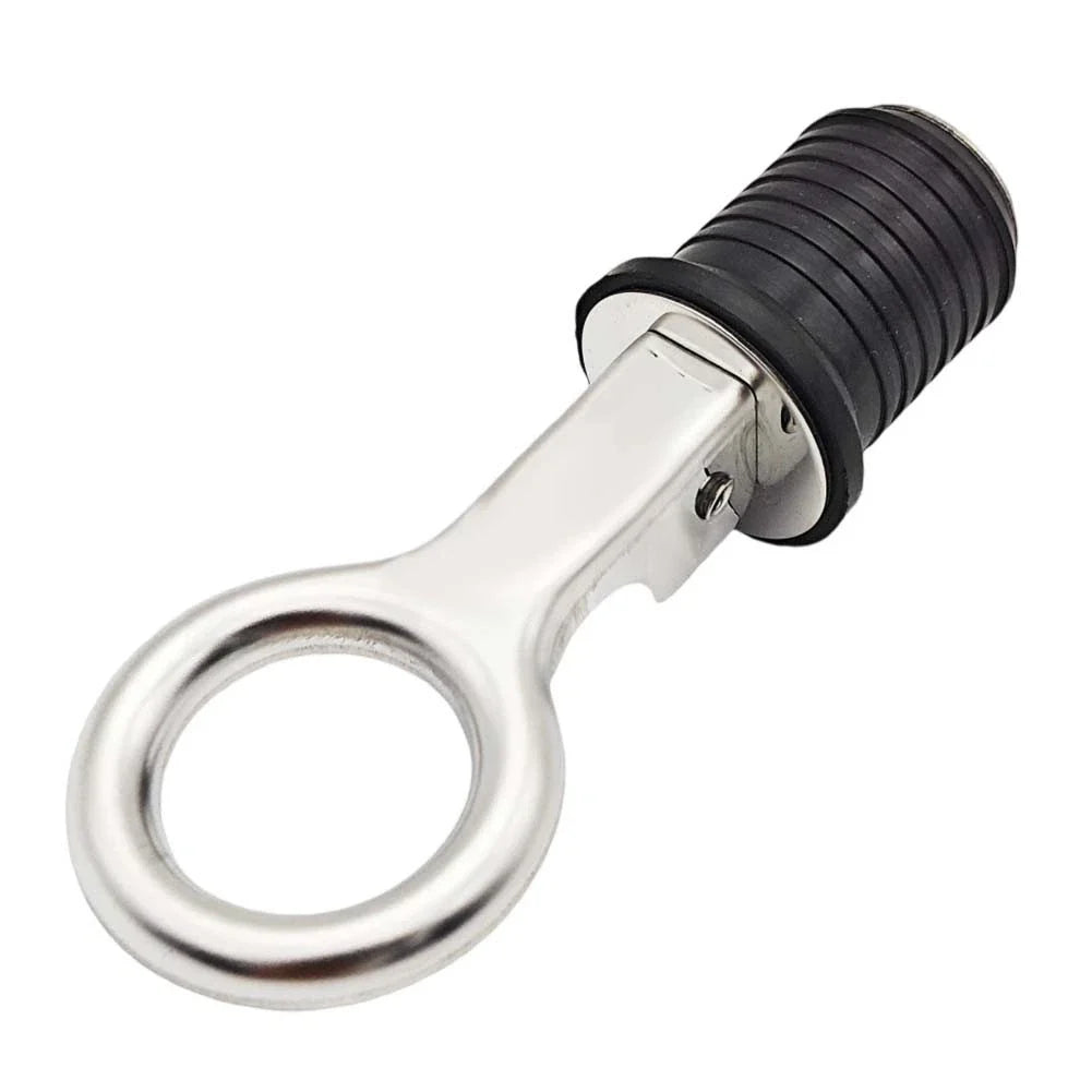 Stainless Steel Marine Drain Stopper for 25mm Drain Ports on Boats/Yachts