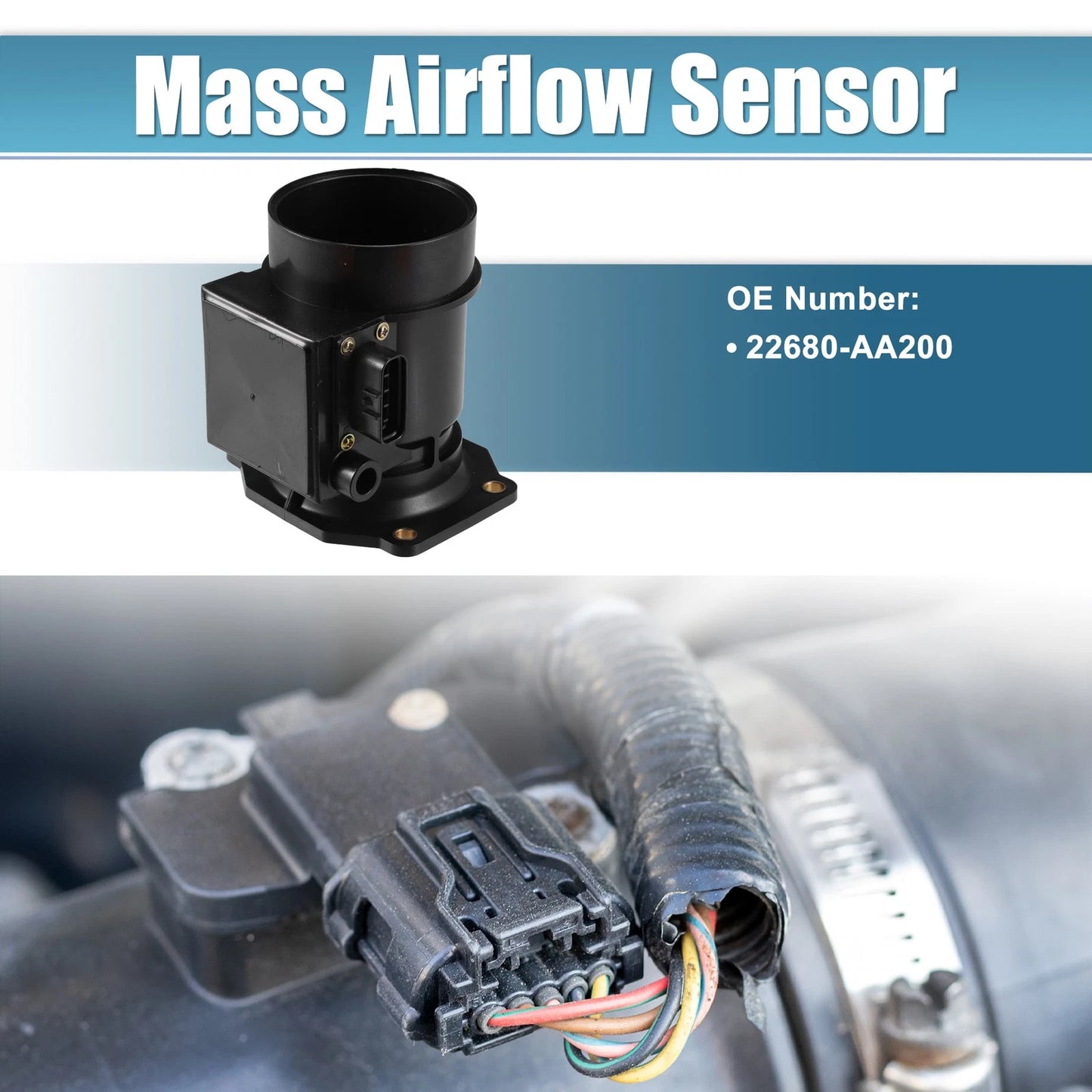 Mass Air Flow Sensor for Subaru SVX 3.3L LSI (1996-1997)