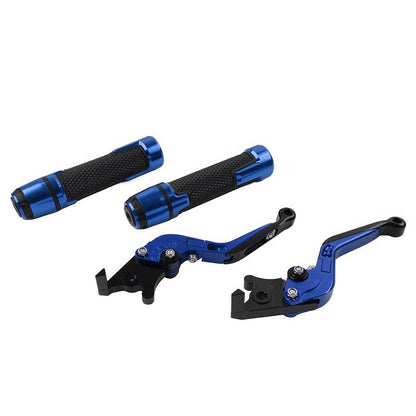 CNC Brake Clutch Levers & Handlebar Grips Set for Yamaha YZF R1 (2009-2014)