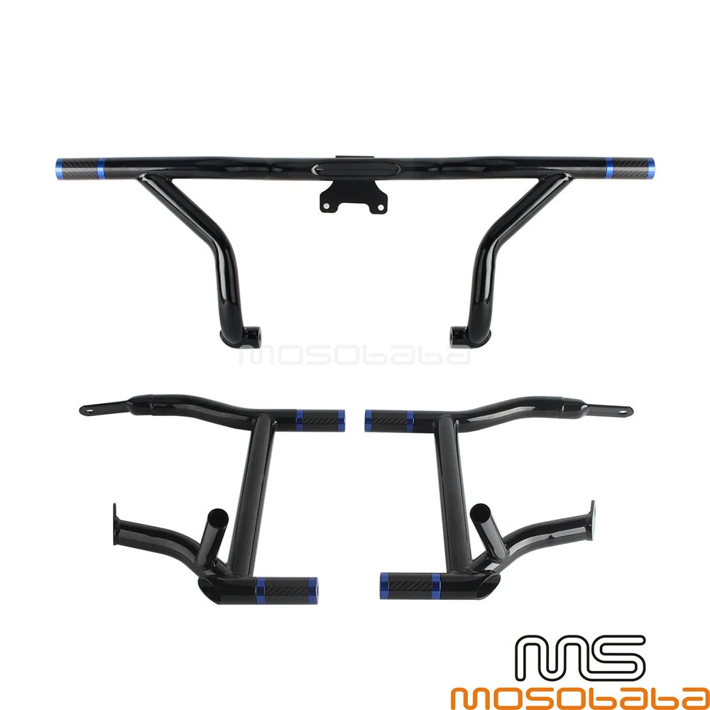 Highway Crash Bar & Saddlebag Guard for Harley Road Glide FLTR, Street Glide FLHX (2009-2023)