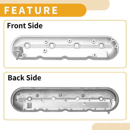 Left Engine Valve Cover with Gasket for GMC Envoy (2009-2009)