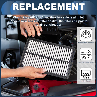 1 pc Car Engine Air Filter for Acura RDX 2.0L (2019-2024)