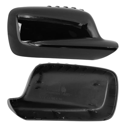 Gloss Black Mirror Cover for BMW E66 E46 E65 E67 745i 750i (2002-2008)