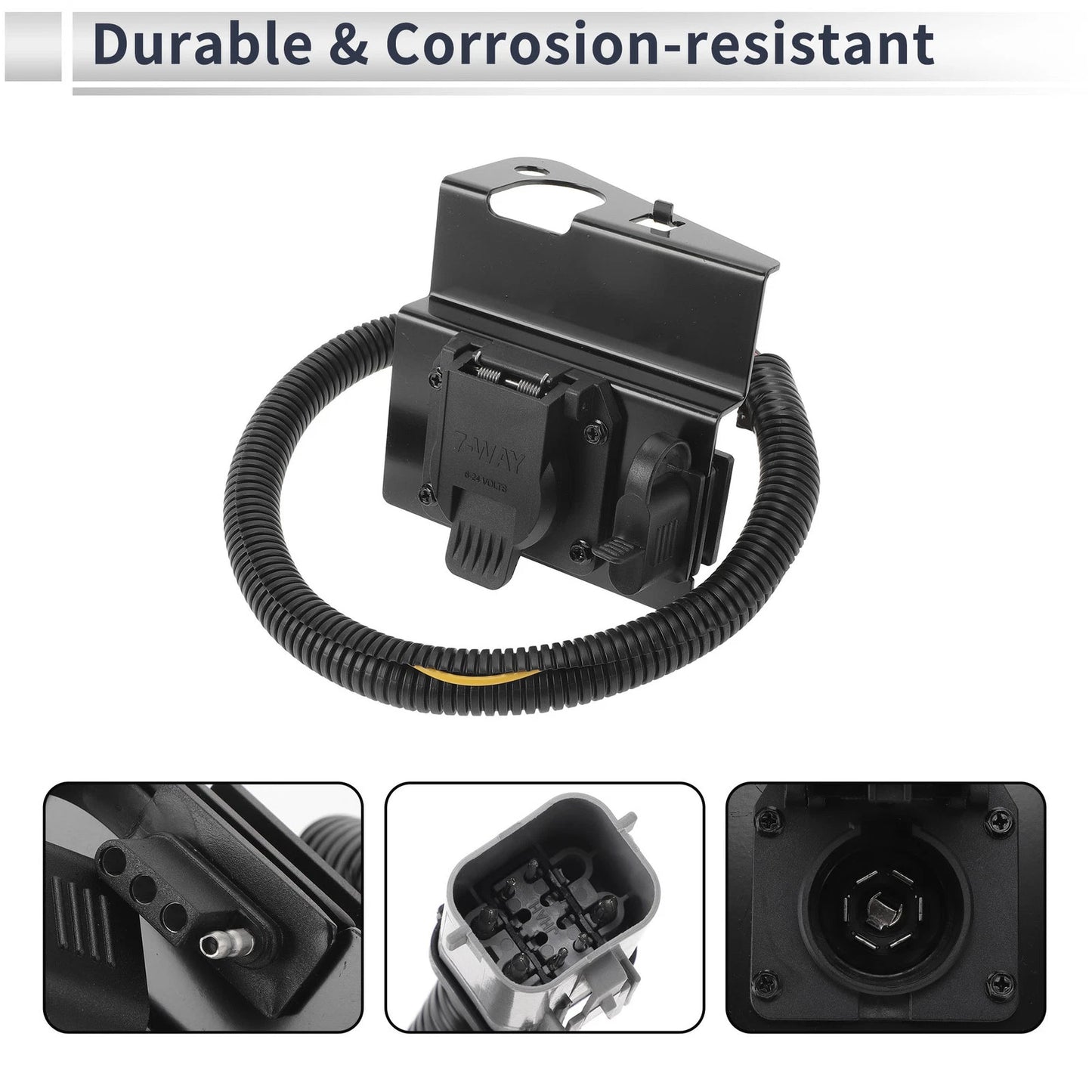 Trailer Wiring Connector Cord for Ford F-250 Super Duty (1999-2001)