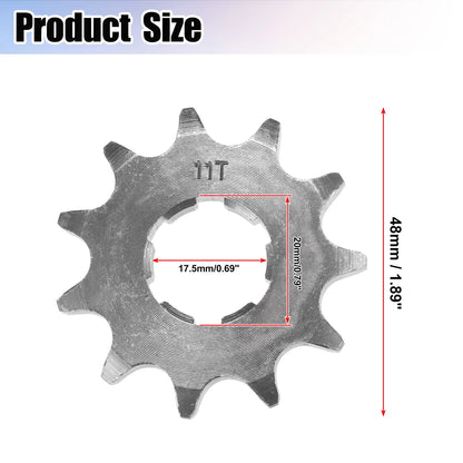 Sprocket / 428 11T 20mm / Front Sprocket for Dirt Bike Mini Bike