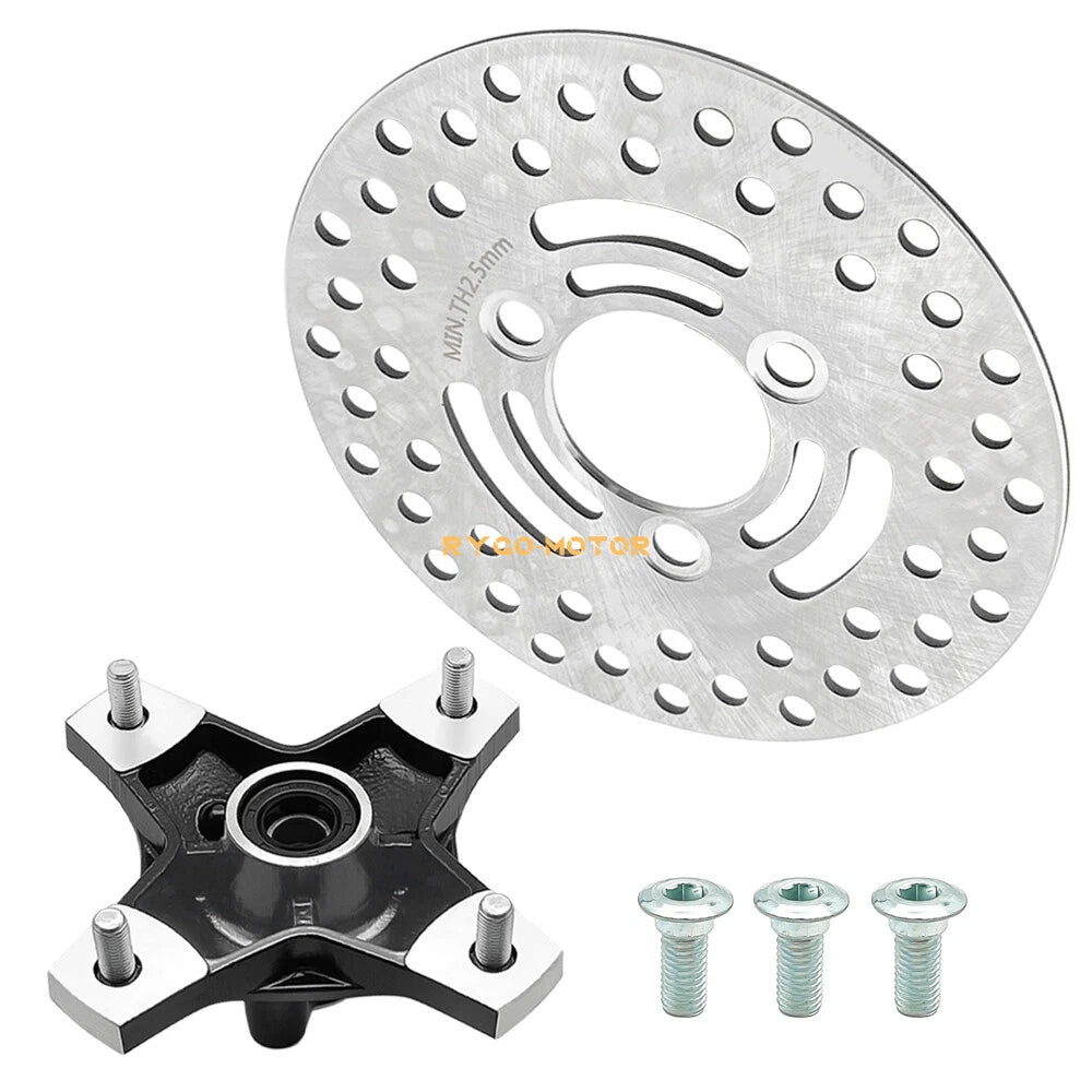 Front Wheel Hub & Brake Rotor Assy for Suzuki LT-Z400 (2003–2014)